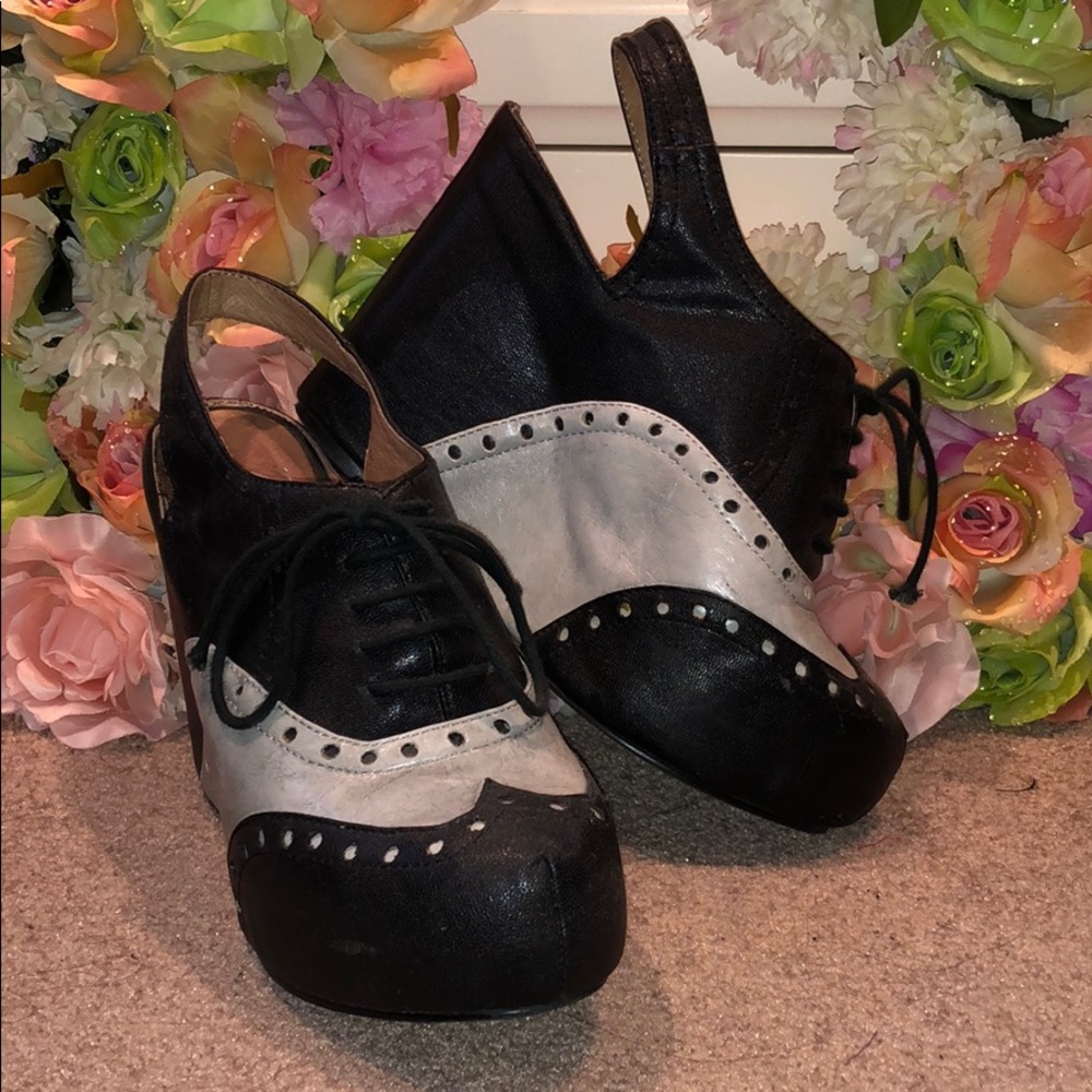 Backstage Wedge Slingback